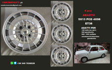 4 Cerchi lega stile Campagnolo Abarth 5x13 4x98 TC OT fiat wheels felgen jantes