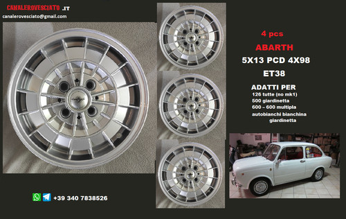 Cerchi lega stile campagnolo - 4,