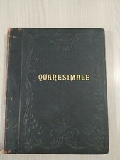 Libro Manoscritto Quaresimale