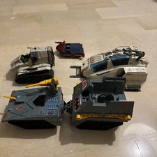 Vintage Gi Joe Action Figure Lotto 4 Veicoli
