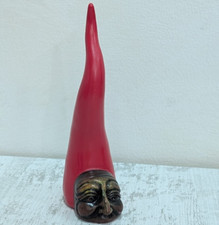 Corno Rosso Portafortuna Maschera Pulcinella Malocchio Bomboniere Idee Regalo