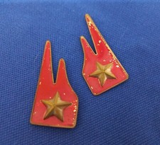 Mostrine Militaria Fanteria Uniforme Fregio Distintivo