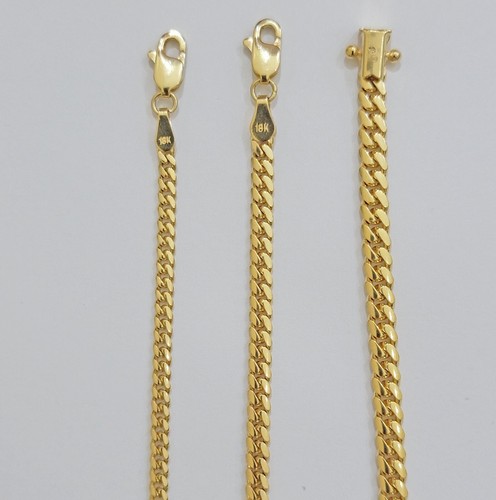 Collana catena oro massiccio