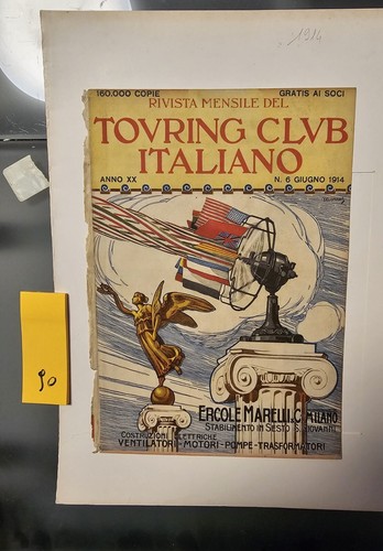 Pubblicità copertina tovring - pubblicità,