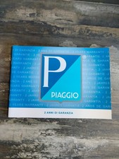 LIBRETTO DI GARANZIA PIAGGIO