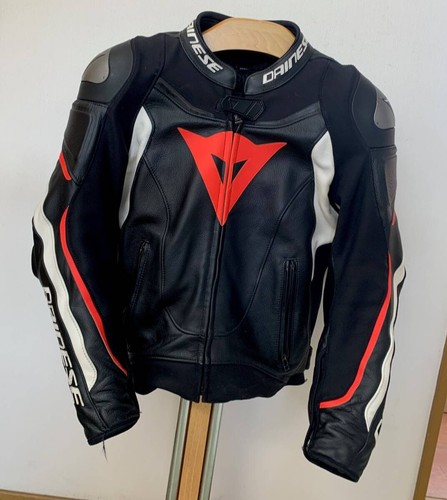 Giacca moto pelle - , uomo