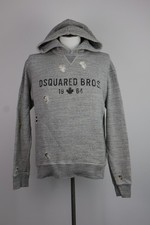 DSQUARED2 FELPA UOMO TG M SWEATSHIRT MAN ITALY CASUAL VINTAGE COTONE COTTON