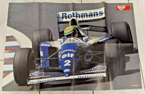 Doppio poster ayrton - ayrton, senna