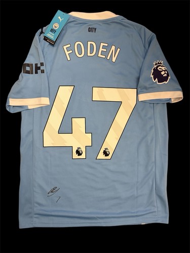 Maglia phil foden home firmata - phil,