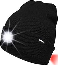 8LED Cappello a Maglia Con