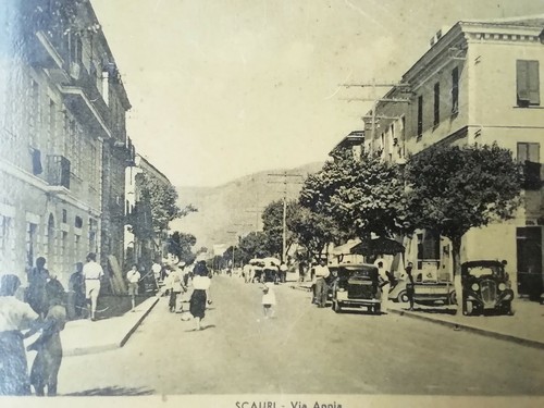 Cartolina scauri latina - latina, lazio