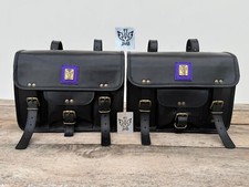 Borse da sella vintage nere