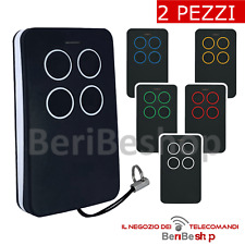 2 TELECOMANDI CANCELLO ROLLING CODE E FISSO MULTIFREQUENZA AUTOSCAN UNIVERSALE