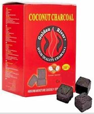 GOLDER RIVER CARBONE DI LEGNO COCCO PER NARGHILE' 6 CARBONCINI