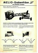 Brochure/opuscolo vintage Melio U tagliafosso 8458E