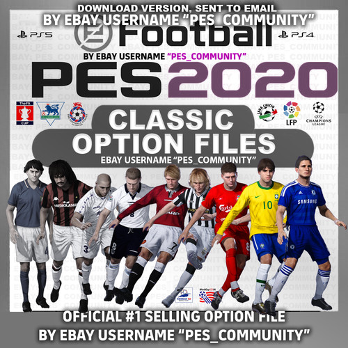 Pes 2020 option file - pes, patch