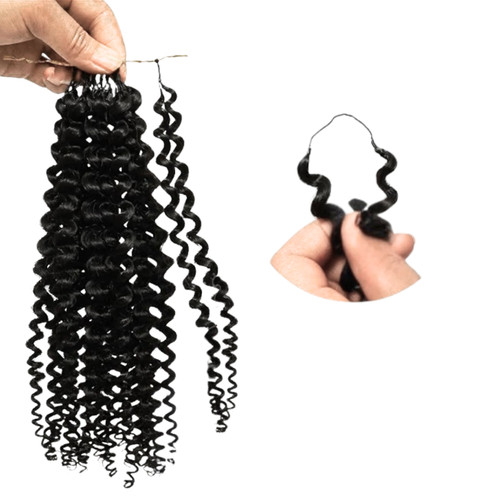 Afro kinky capelli umani ricci - capelli,