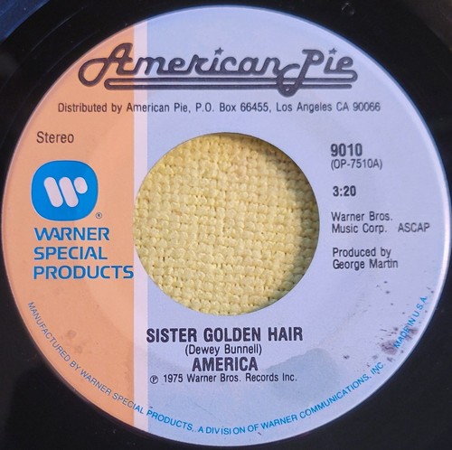 America sister golden hair - golden,