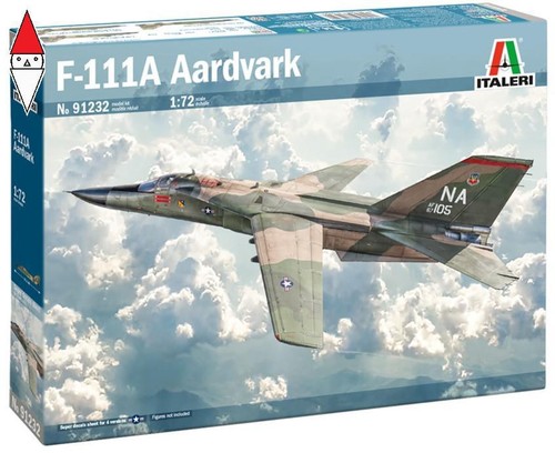 Kit italeri f 111a - 1/72,