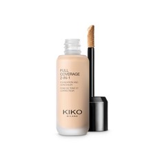 KIKO Milano Full Coverage 2 in 1 Foundation & Concealer 02 WR 10 Fondotinta E
