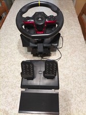 Hori Wireless Racing Wheel APEX Volante per Sony PlayStation - Nero-Rosso