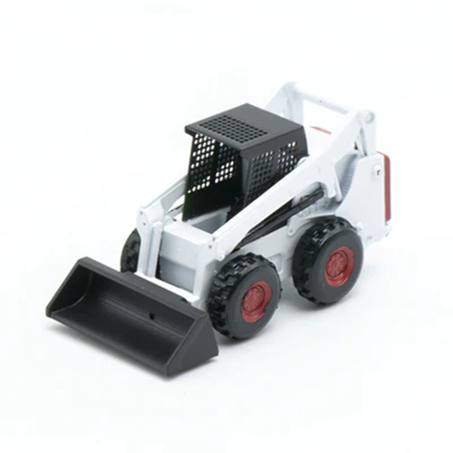 Bobcat bianco con ruote - bobcat,