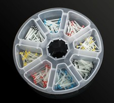 200 Pezzi Fibra Dentale Post Vetro Quarzo Denti Restaurativo 1.2 1.4 1.6 1.8mm Pali