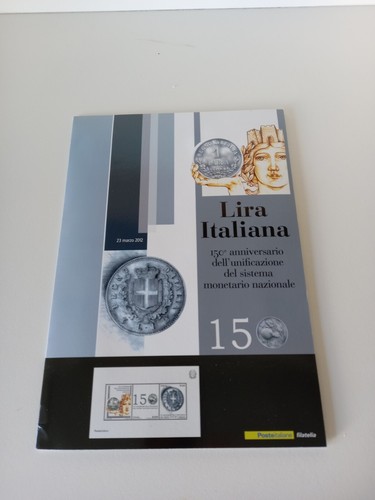 Folder lira italiana 150 - italiana,