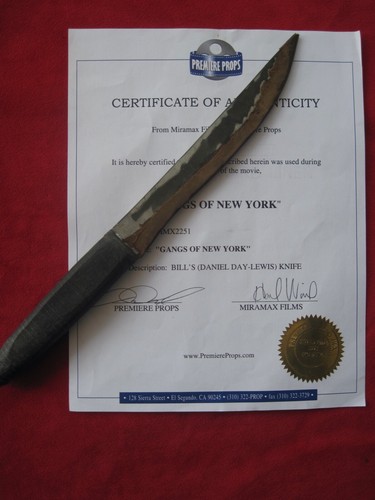 Bill the butcher coltello - bill,