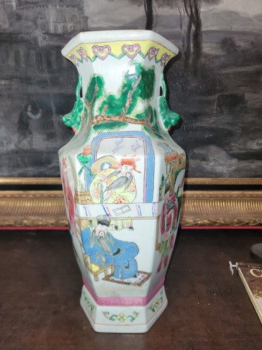 Vaso cinese primi - , con