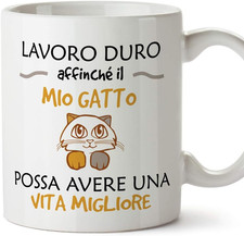 Tazza Gatto (Gattino) - Idee Regali Originali Amante Animali Domestici