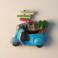 Adesivo Calaga Scooter Frigo Calamita Frigorifero Decorazione Casa Spagna Souvenir Regalo