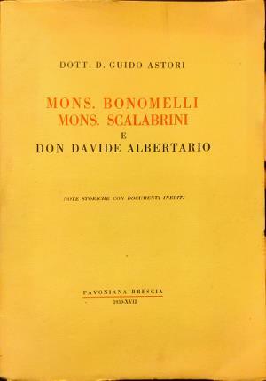 Mons bonomelli - mons.,