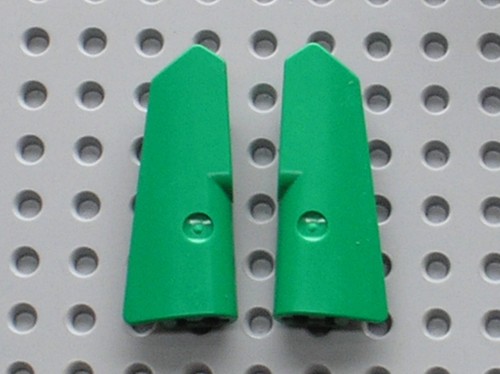 Lego technic green - green, panel