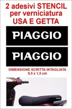 Adesivi Stencil sella VESPA