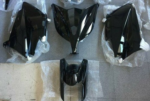 Scudo anteriore centrale - dx,