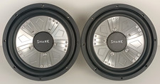 SHARK SW 1279 - COPPIA WOOFER AUTO - 1600W - 4 OMHS -DIAMETRO=32 CM -FUNZIONANTI