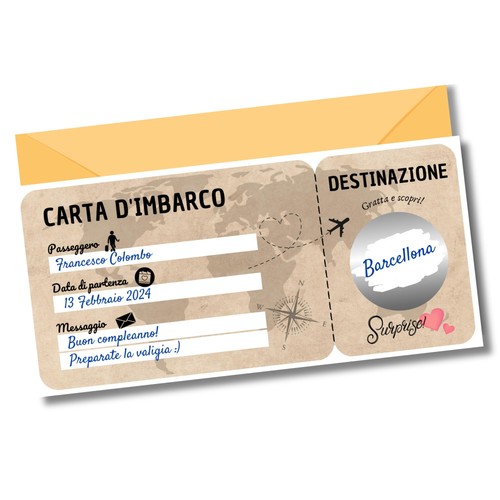 Regalo viaggio sorpresa - , |