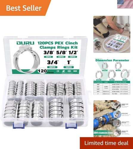120pcs pex assortimento - pex,