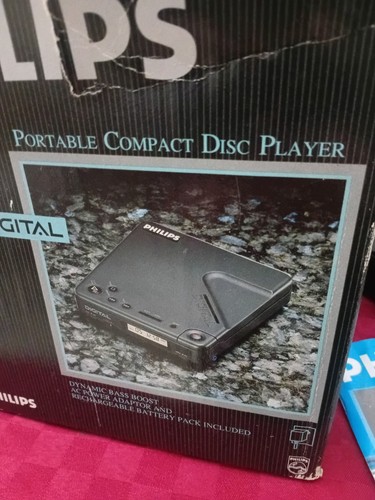 Lettore portatile philips - cd,