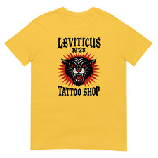 T-shirt stampata Levitico