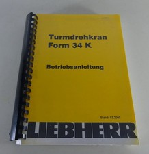 Manuale istruzioni liebherr - manuale,