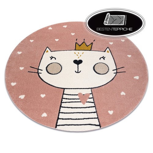 Tappeto moderno rotondo kiddo - moderno,