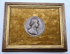 MEDAGLIA BRONZO FIRENZE MONUMENTO UBALDINO PERUZZI 1898 COPPER MEDAL COLLEZIONE