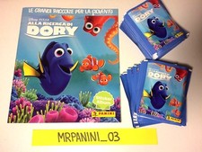 (@5) ALLA RICERCA DI DORY Panini 2016- ALBUM VUOTO+100 BUSTINE Figurine-stickers
