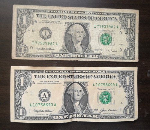 Banconote dollaro usa - banconote, 1