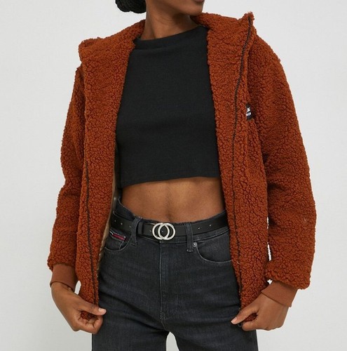 Giaccone pile donna - , cappuccio