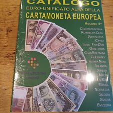 Catalogo Banconote Europee Alfa 2009 Nuovo Ancora Imballato Volume 2 