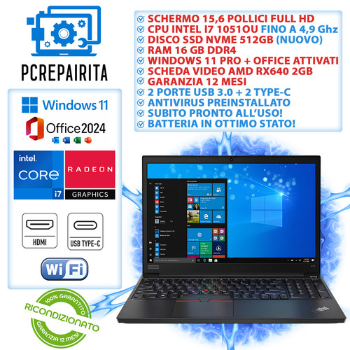 Lenovo thinkpad e15 - e15, pc