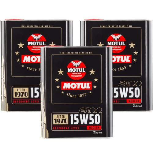 Motul classic 2100 15w50 - classic, 6l